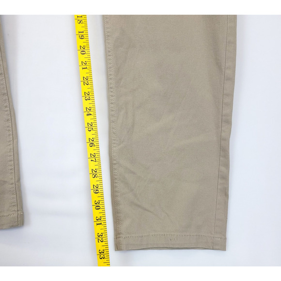 Silver Jeans Co Ashton 1349 Chino Pants Men 36 Beige Causal Khakis Everyday - Picture 5 of 13